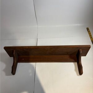 Handmade Wooden Shelf  Vintage Style As Pictured